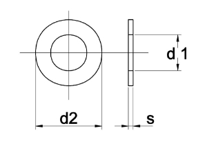 Afbeeldingen van Ring Din 125 A2 M 5 - 1000