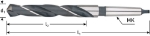 Afbeeldingen van HSS MK-Spiraalboor, DIN 345, type N, ø20,0
