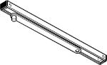 Afbeeldingen van Geleidingsrail TS 3000/TS 5000 X zilver