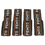 Afbeeldingen van Set elastieken met clip voor kniebeschermers