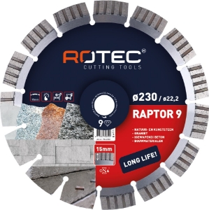Afbeeldingen van Diamantzaagblad RAPTOR 9 ø350xø25,4 [1]