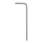 Afbeeldingen van Inbussleutel kort 2.5 mm
