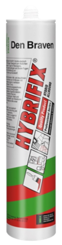 Afbeeldingen van Zwaluw hybrifix 290ml zwart