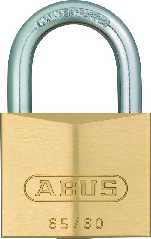 Afbeeldingen van H65/40 - Abus messing cilinder hangslot