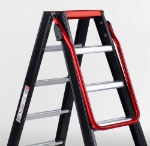 Afbeeldingen van Taurus dubbel oploopbare trap TDO 2 x 12 met beugel