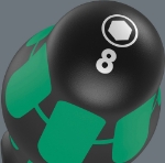 Afbeeldingen van Wera 395 Dopschroevendraaier, 3 x 125 mm