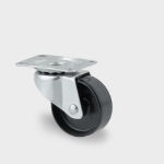 Afbeeldingen van Zwenkwiel Ø 32mm kunststof +plaat 20kg