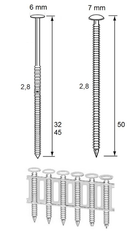 Afbeeldingen van COILN. RNCS28 RVS 65MM RING LENSK DS 6ML