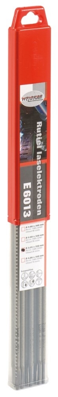 Afbeeldingen van Laselektroden Weldkar E 6013, Ø 3.25 x 350 mm