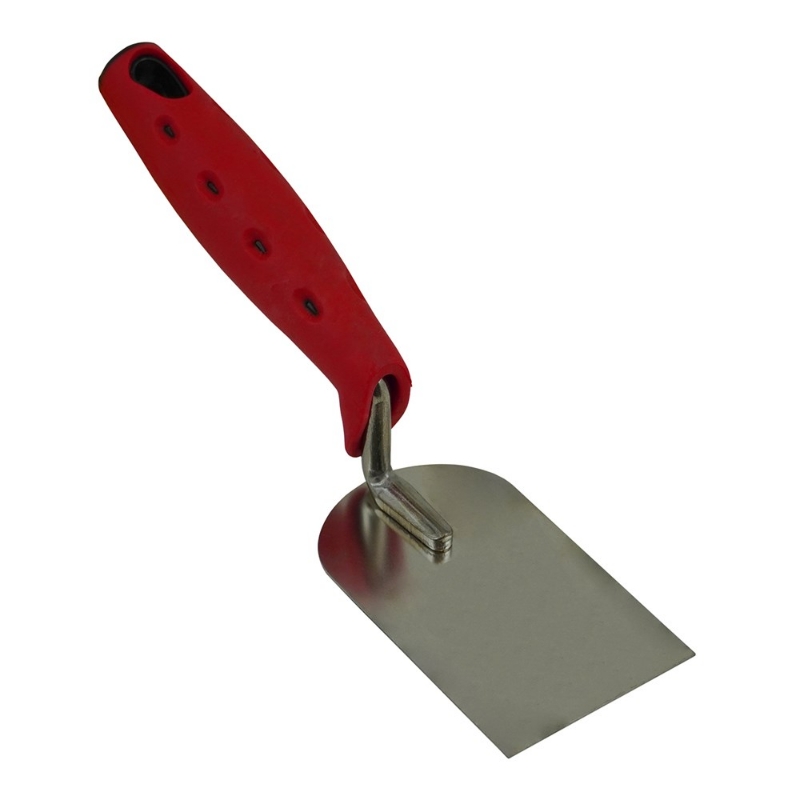 Afbeeldingen van Stukadoorsbandtroffel RVS 80mm 2K-softg