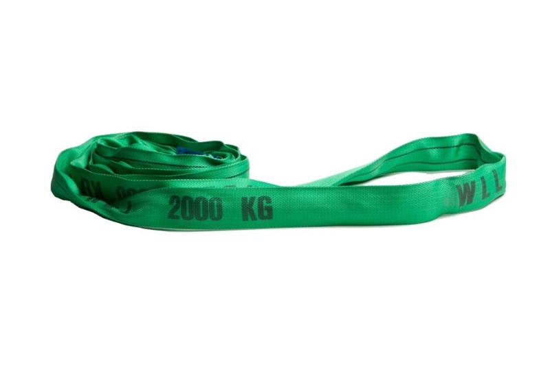 Afbeeldingen van 4Tecx Rondstrop 3m WL/6m omtrek 2000kg groen