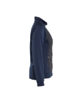 Afbeeldingen van Blåkläder/Dames hybride sweatshirt/3419/Donker marineblauw/Zwart/M