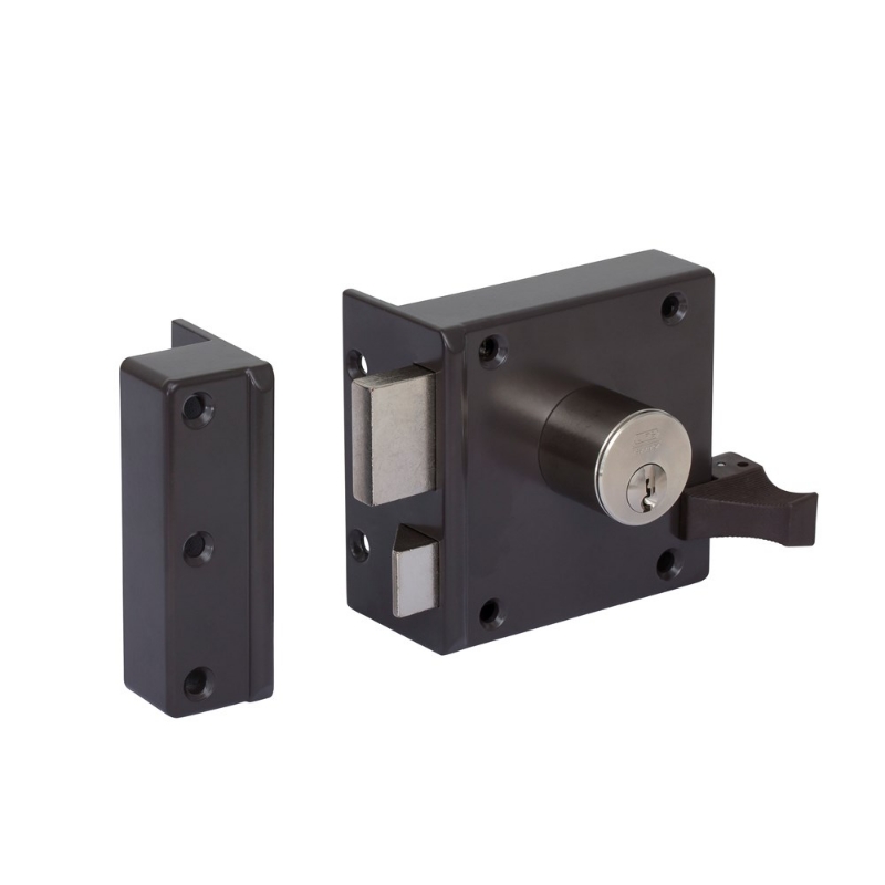 Afbeeldingen van 1754VS-1 Veiligheidsoplegslot, losse buitencilinder en veiligheidsrozet