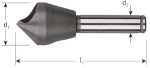 Afbeeldingen van HSS-E Verzinkfrees 90°, met schuin gat, ø35 (ø20 - ø25)