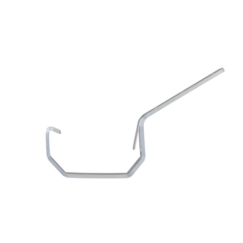 Afbeeldingen van 95mm esl.bakg. beugel-3 alu.