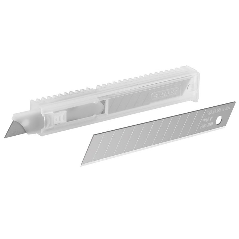 Afbeeldingen van Afbreekmesjes 9mm - 10 stuks/dispenser x 10 1-11-300