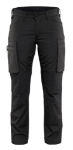 Afbeeldingen van Blåkläder/Dames Service werkbroek Stretch/7159/Zwart/C42
