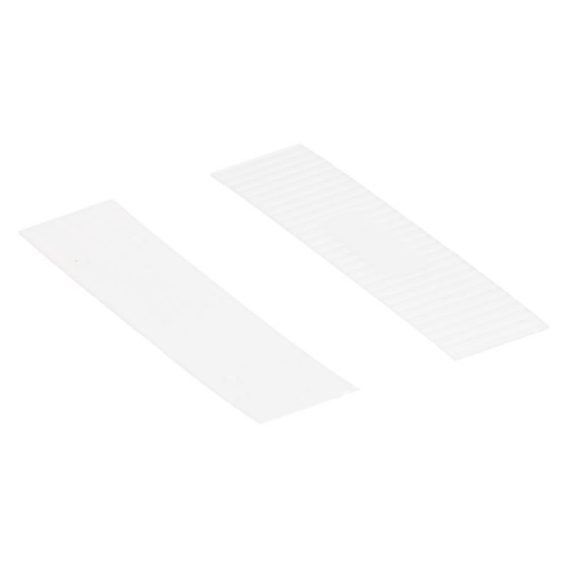 Afbeeldingen van Kunststof Rasterblok 26x1 mm wit - 100 stuks