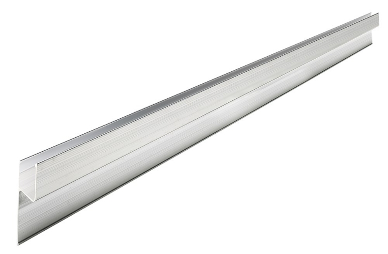 Afbeeldingen van Strijklat, H-profiel AL 2605/2 m