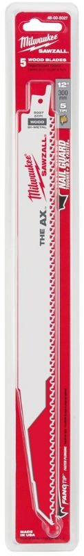 Afbeeldingen van SAWZALL HOUT THE AX 300 MM 5-TPI (5 STUKS)