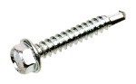 Afbeeldingen van QZ Zelfborende schroeven zeskant DIN7504K USA 3.5x25 SW-1/4 staal gehard verzinkt