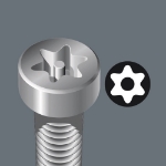 Afbeeldingen van Wera 867/1 Z TORX® BO Bits met Boring, TX 30 