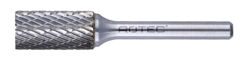 Afbeeldingen van HM-Stiftfrees, model B, Z6 / Kruisvertand / ø12,7x25x70xø6