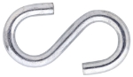 Afbeeldingen van S-haak no. 80 8,4mm L=75mm verzinkt