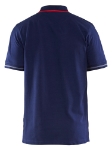 Afbeeldingen van Blåkläder/Poloshirt/3389/Marineblauw/Rood/L