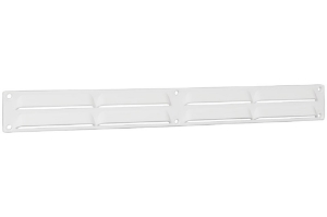 Afbeeldingen van Schoepenrooster 370x40mm wit