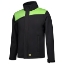 Afbeeldingen van SOFTSHELL BICOLOR NADEN BLACKLIME XL