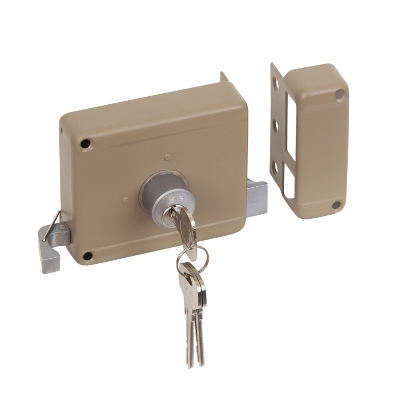 Afbeeldingen van Yale Opleg dag- en nachtslot met vaste buiten