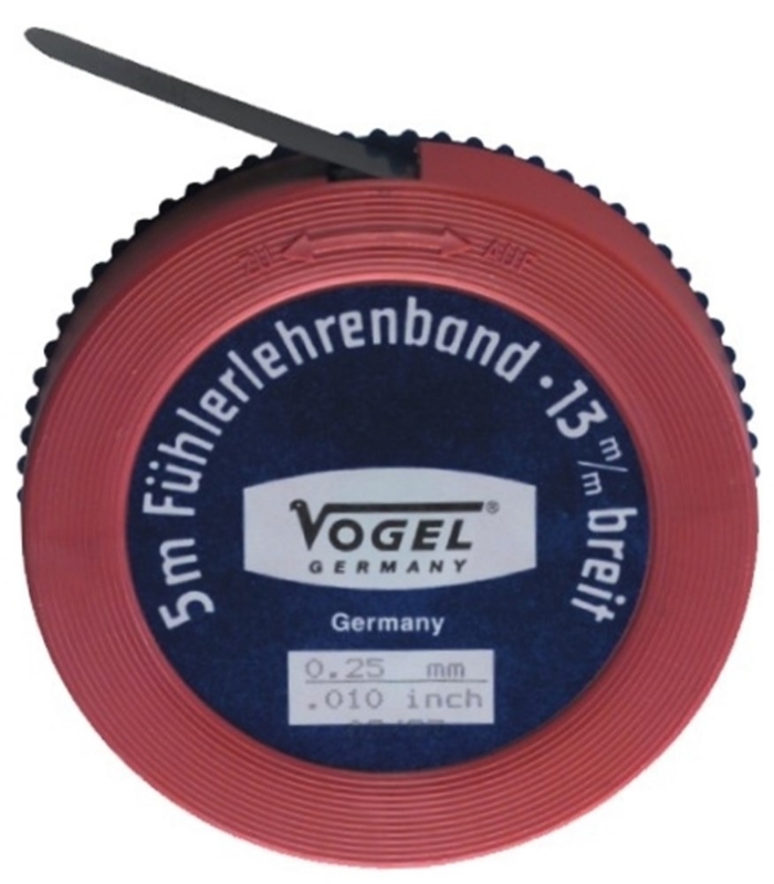 Afbeeldingen van Voelerband 0.05mm. 5mtr.