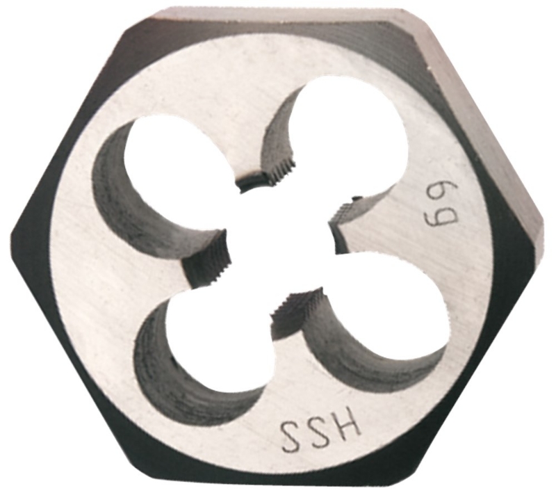 Afbeeldingen van HSS Zeskante snijmoer, DIN 382, M6