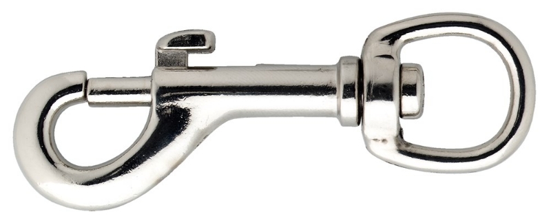 Afbeeldingen van Musketon 25mm zamac vernikkeld