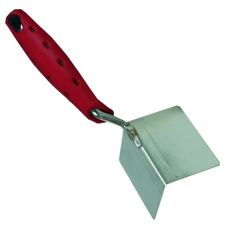 Afbeeldingen van Hoektroffel buiten RVS 90gr 2K-softgrip