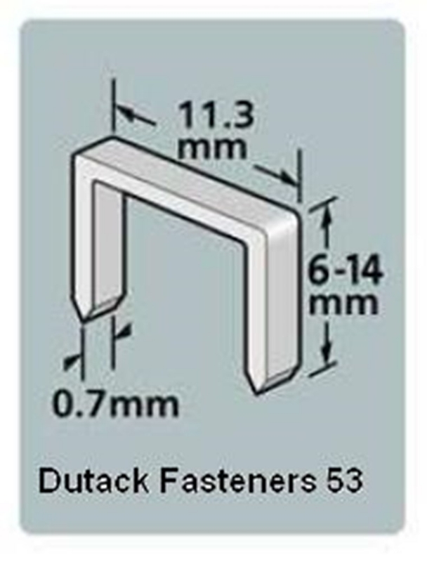 Afbeeldingen van Niet serie 53 Cnk 10mm blister/1000 st.