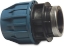 Afbeeldingen van Jason Aansluitstuk PP 32 mm x 3/4" knel x binnendraad 16bar zwart/blauw DVGW/KIWA/WRAS