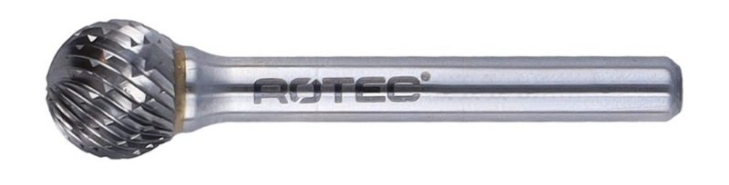 Afbeeldingen van HM-Stiftfrees, model D, Z6 / Kruisvertand / ø9,6x8x54xø6