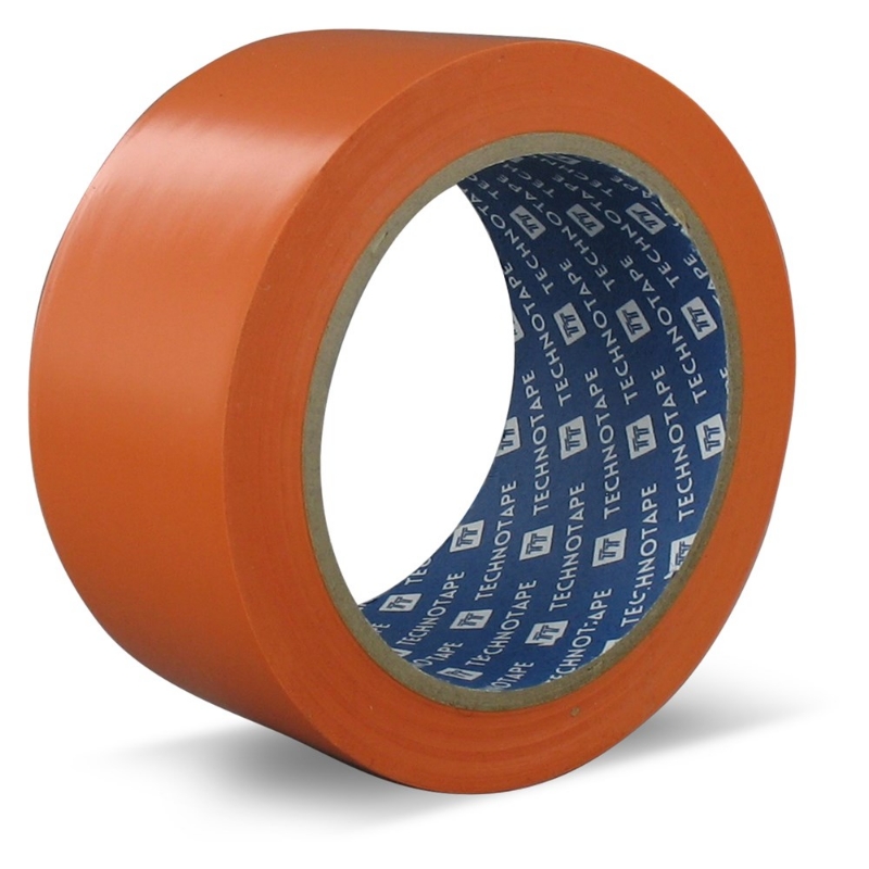 Afbeeldingen van Maskingtape Soft PVC 50 mm x 33 m Oranje