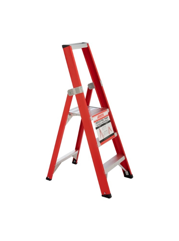 Afbeeldingen van 4Tecx Trap enkel oploopbaar aluminium 1 x 3 t