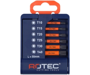 Afbeeldingen van Bitset IMPACT 6-delig E6,3 x 50mm TORX