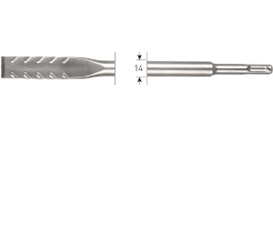 Afbeeldingen van SDS-plus vlakbeitel, V-Breaker, 20x250 mm