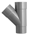 Afbeeldingen van 100x100 t-stuk hwa verj. 2xlm 45