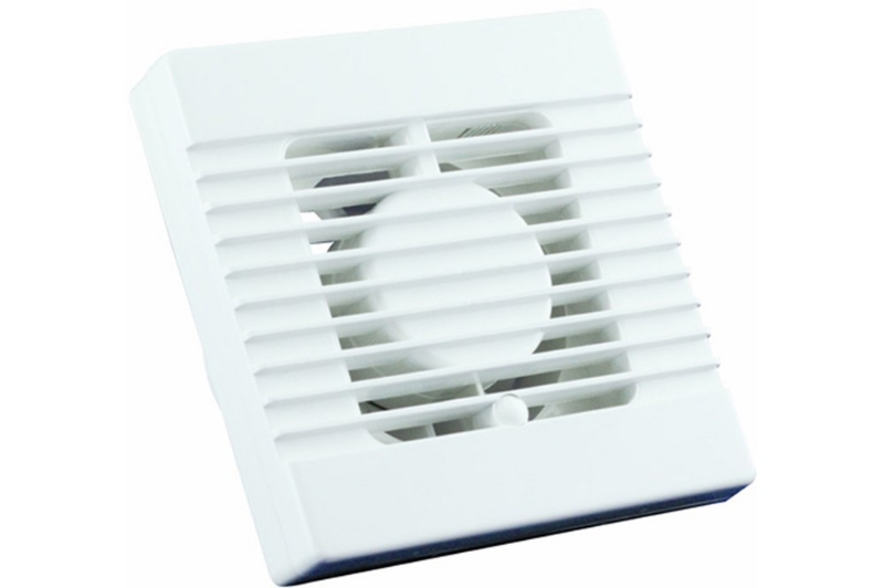 Afbeeldingen van Badkamer/Toiletventilator EF 120 ABS, kunststof wit