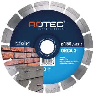 Afbeeldingen van Diamantzaagblad 'ORCA 3 / BSXE', ø115x1,6xø22,2
