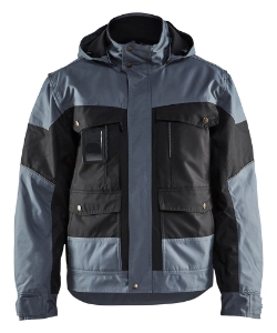 Afbeeldingen van Blåkläder/Winterjas/4886/Zwart/Grijs/L