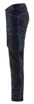Afbeeldingen van Blåkläder/Service werkbroek denim stretch/1459/Marineblauw/Zwart/C52