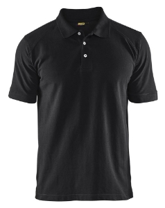 Afbeeldingen van Blåkläder/Poloshirt piqué/3324/Zwart/M