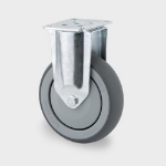 Afbeeldingen van Bokwiel flensplaat 100x32mm Max. 100kg